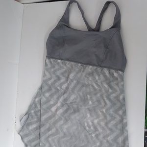 Gray Lululemon Tank top